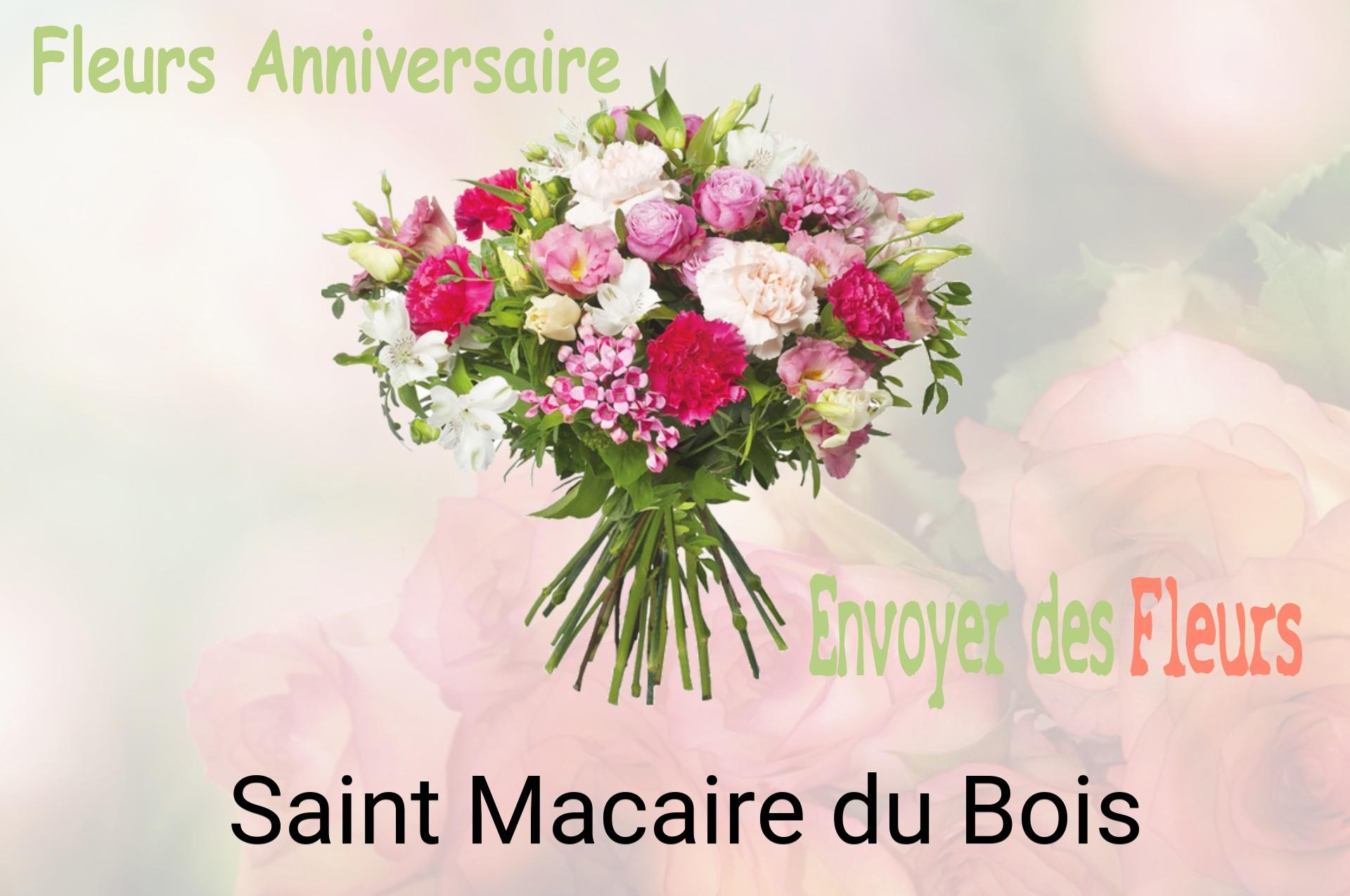 Bouquet de fleurs d’anniversaire livré à Saint-Macaire-du-Bois