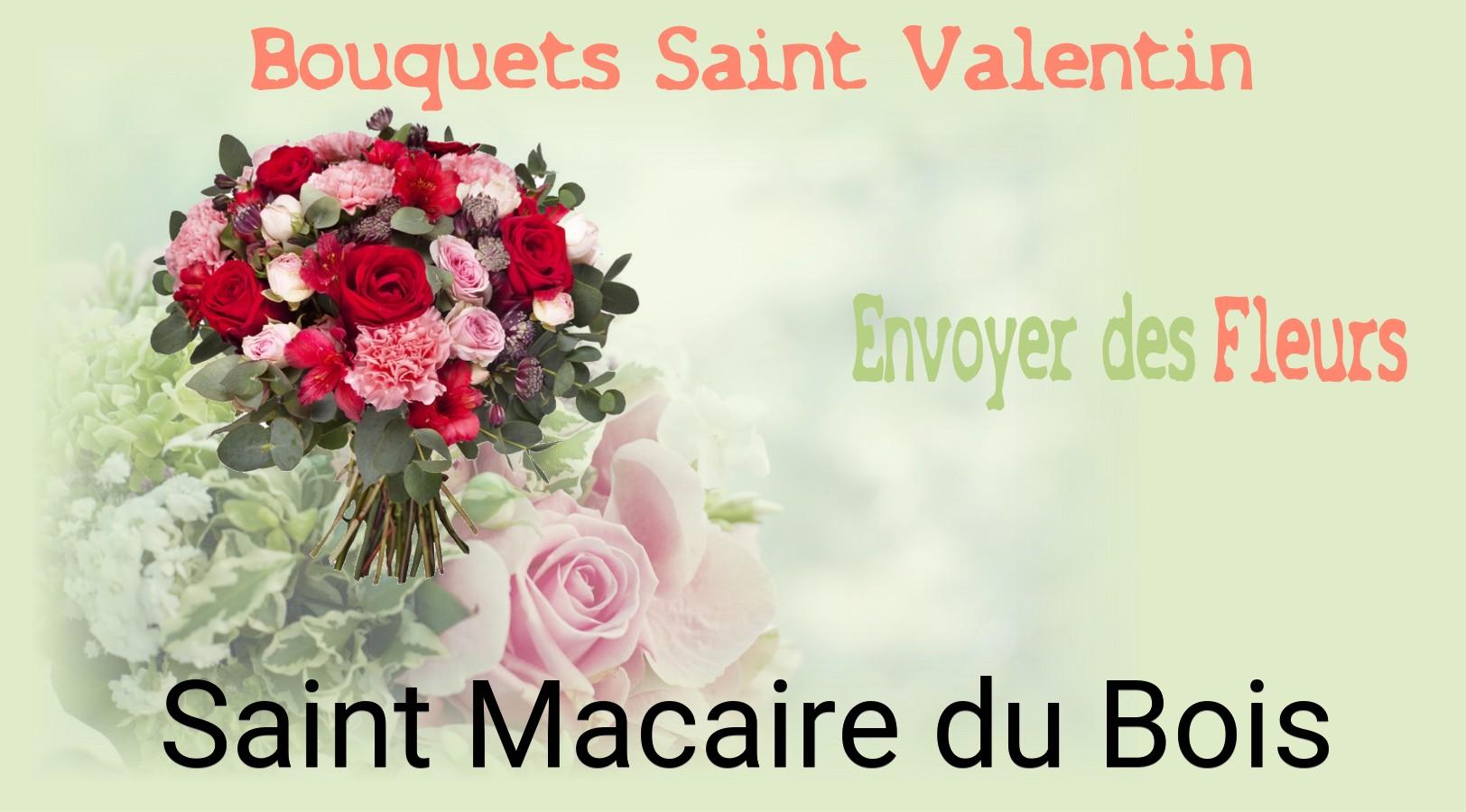Roses de Saint-Valentin livrées à Saint-Macaire-du-Bois