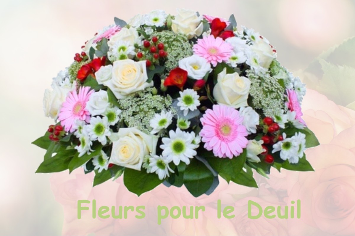 fleurs deuil SAINT-MACAIRE-DU-BOIS